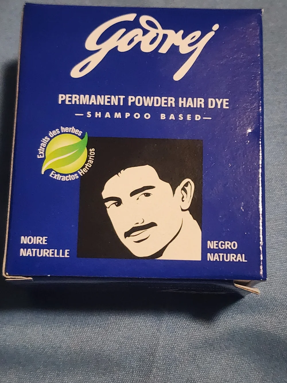 Godrej Permanent Powder Hair Dye for Men & Women
